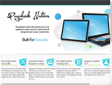 Tablet Screenshot of paychecknation.com
